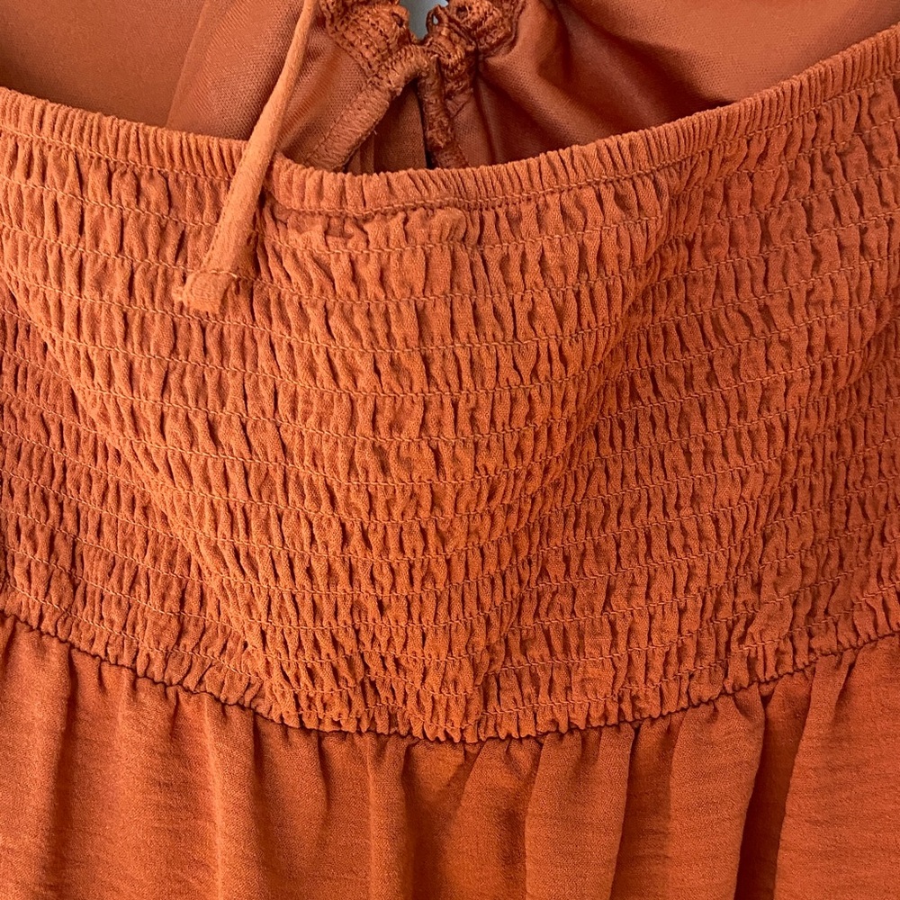 No Boundaries Rust Maxi Dress. Never worn - Picture 6 of 7